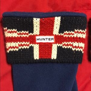 Hunter Union Jack Boot Sock size M